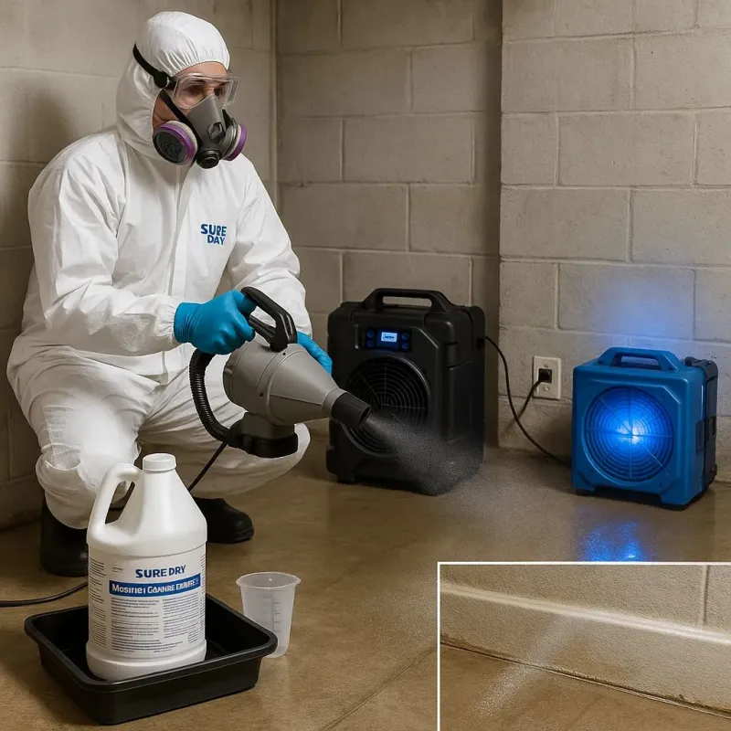 Sanitization and Odor Removal process in Hinesburg, VT