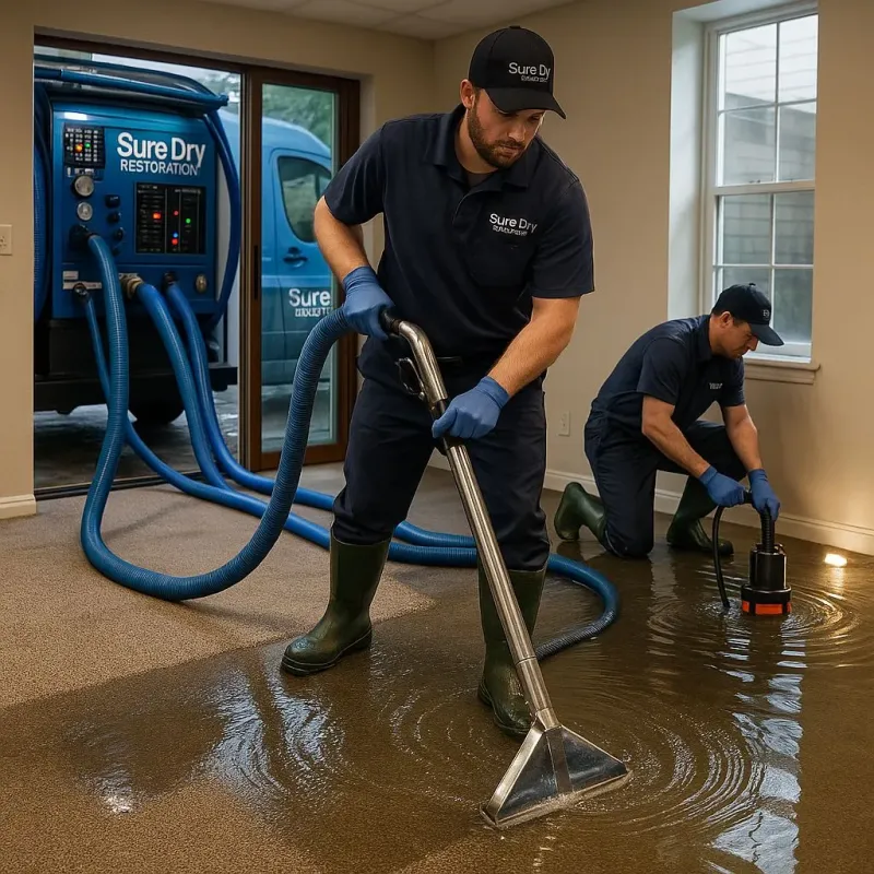 Water Extraction and Removal process in Hinesburg, VT